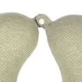 thumbnail image 4 of Almohada de Cuello Bucky Jersey Rayas Oliva de Espuma Viscoelástica, 4 of 8