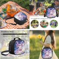 thumbnail image 6 of Bulopur Girls 17 Inch Backpack 4 Piece Purple Starry Reading Axolotl Print School Bookbag with Lunch Bag, Water Bottle Sleeve and Pencil Case for Girls Aged 6-12, 6 of 8