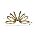 thumbnail image 5 of Elegant Gold Metal Sculpture - Modern Decorative Accent for Home, Office, Living Room & Bedroom - 10.75x4.5x5.5 Inches, 5 of 12
