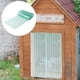 thumbnail image 5 of Cortina de puerta de PVC solapas de puerta aislamiento fácil de cortar e instalar recortable para casa de perro DIY solapa de puerta transparente ancho 19cm Salvador, 5 of 9