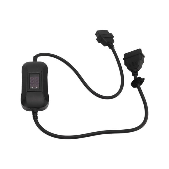 Obd2 Scanner Adapter Cable Obd2 Scanner Adapter Cord Obd2 Diagnostic Tool Adapter Truck Diagnostic Adapter Cable 12-24V OBD2 Scanner Adapter Cable Fit X431 Easydiag 2.0/3.0 GOLO