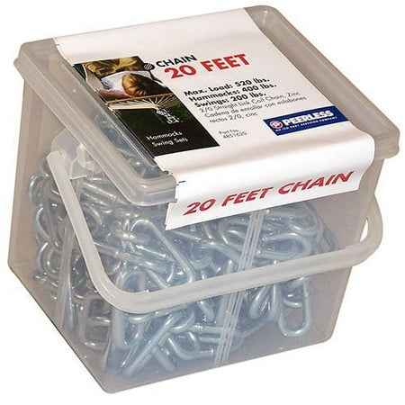 Peerless 20-Foot Straight Coil Chain