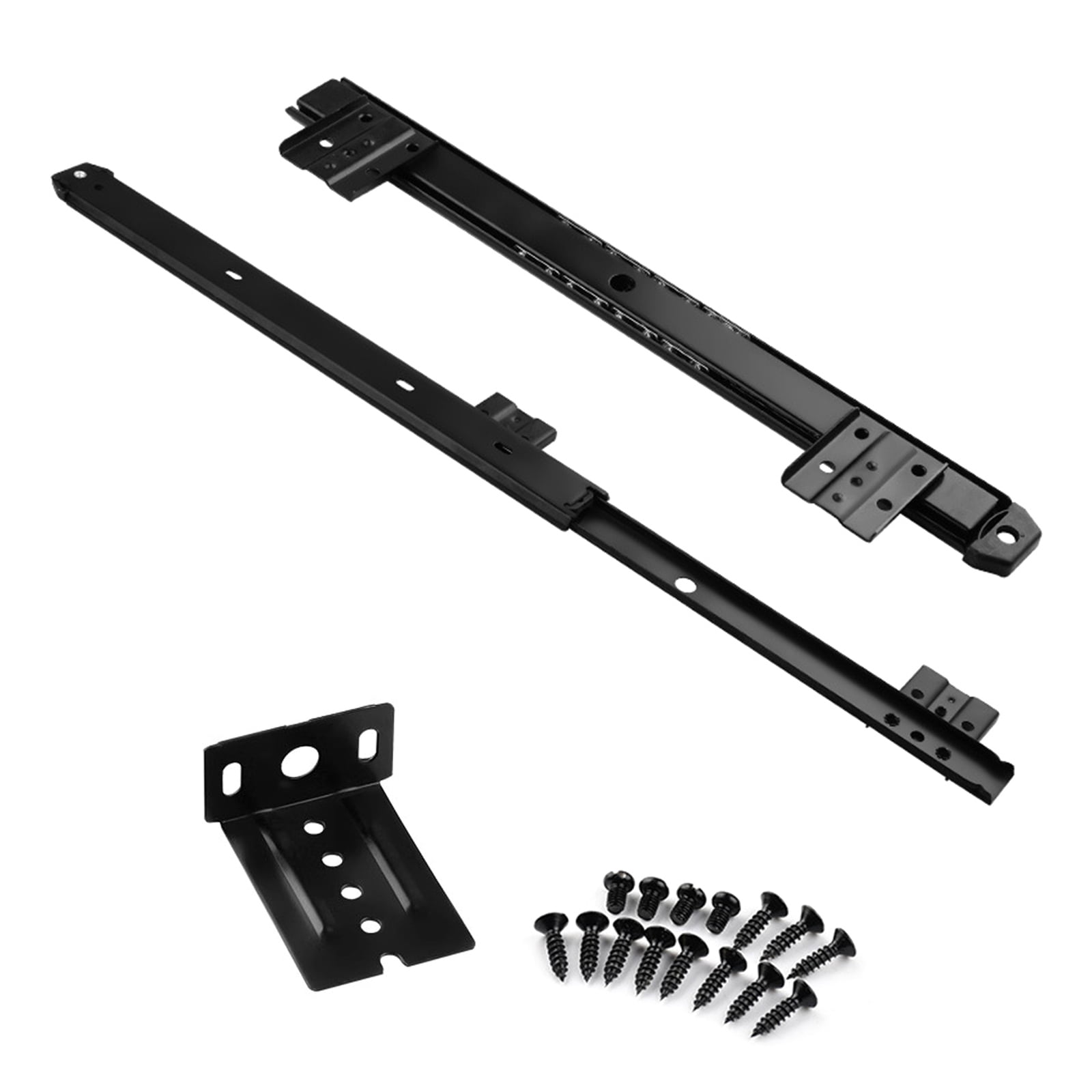 Space Efficient Keyboards Drawer Systems High Capacity Under Desk Keyboards Tray Simple Installation for Home & Work Area Use