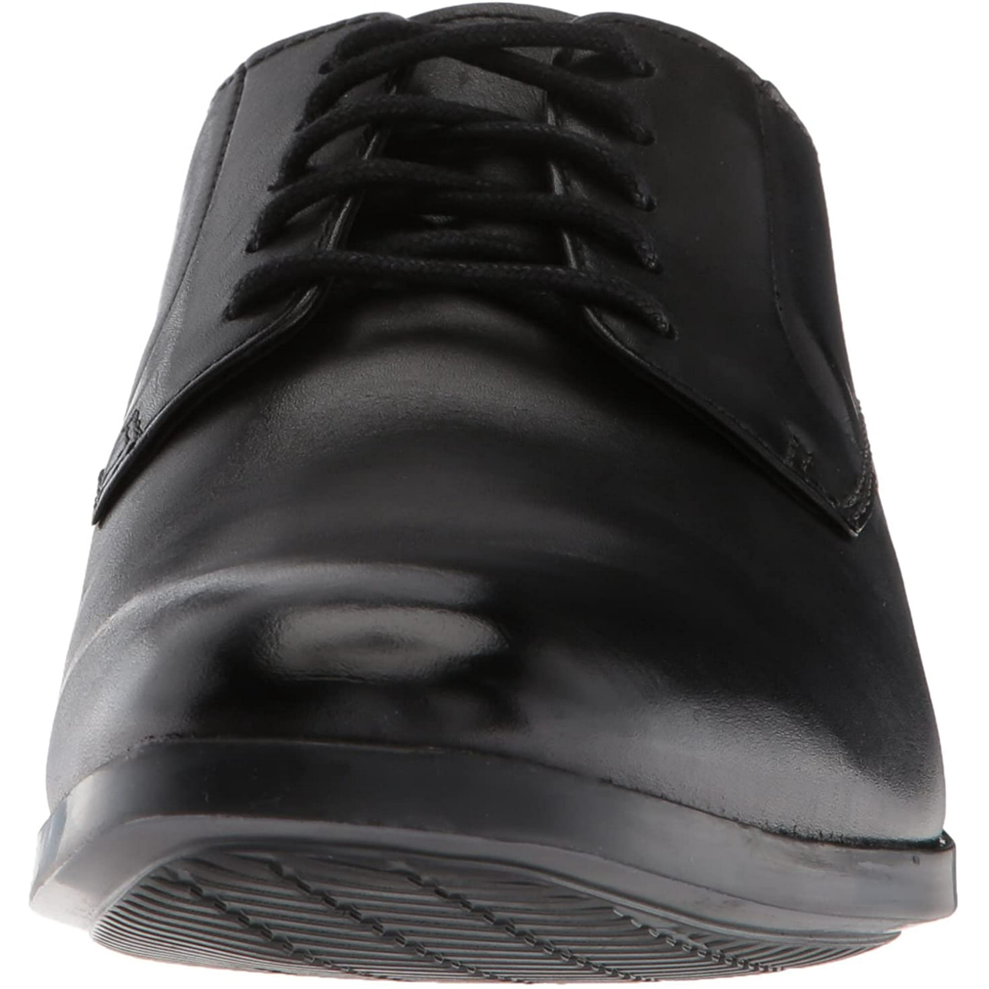 CLARKS Men s Conwell Plain Oxford Black Leather 11 M US Walmart