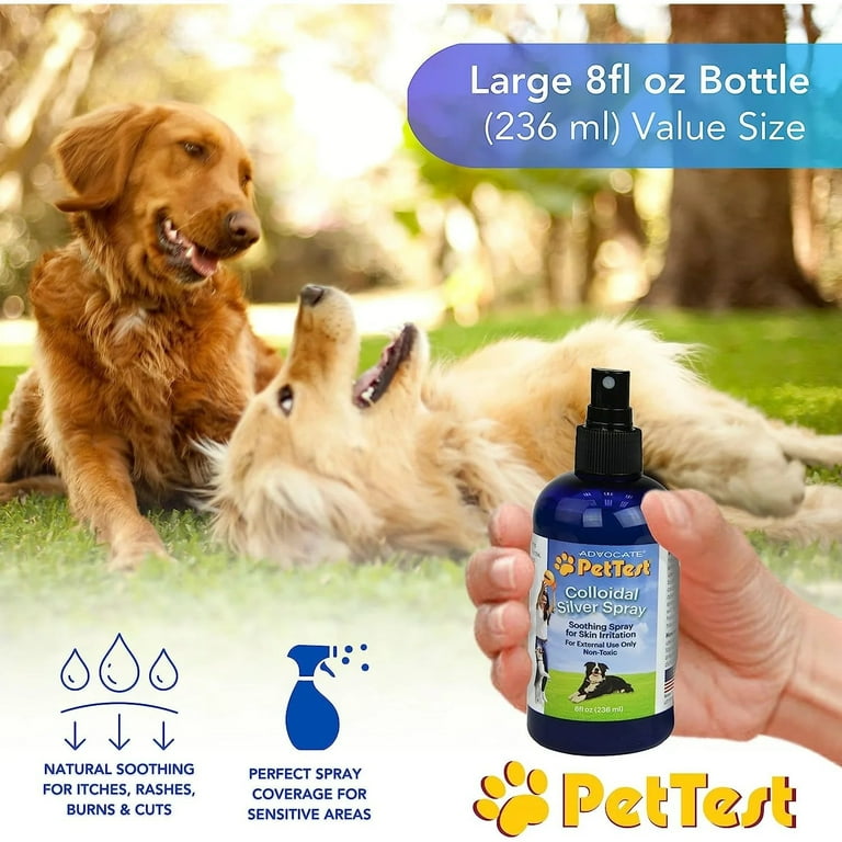 Colloidal silver for hotspots on dogs hotsell