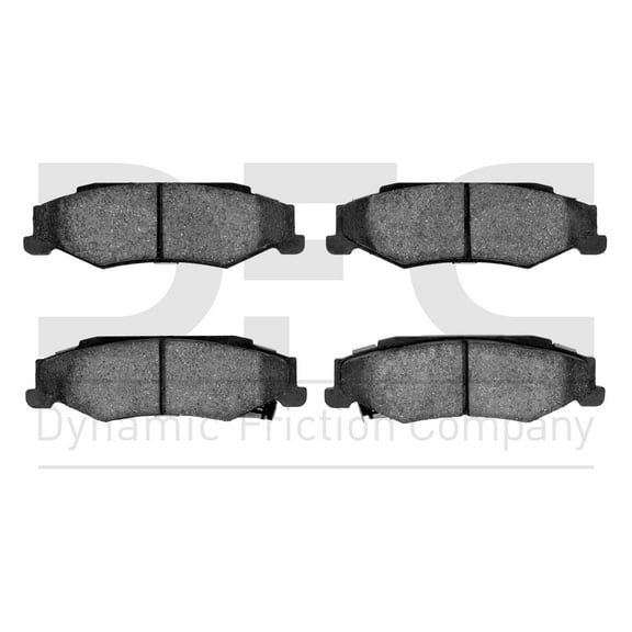Dynamic Friction Company 5000 Advanced Brake Pads - Semi Metallic 1551-0732-00-Rear Set For 1997-2013 Chevrolet Corvette, 2004-2009 Cadillac XLR
