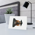 thumbnail image 6 of DistinctInk Greeting Card / Note Card - Bloodhound Graduation - PACK of 100, 6 of 7