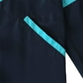 thumbnail image 4 of Beautiful Giant Polyester Men's Floral Coat Long Sleeves Windbreaker Hoodie Jacket, 4 of 6