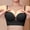 c01Black, variant on Spaghetti Strap Bralette for Women Push Up Padded Underwire Bras Backless Convertible Bras Fashion Spring And Summer Everyday Bras Yellow 32