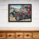 thumbnail image 1 of 5D bricolaje completo taladro cuadrado diamante pintura motocicleta cruz puntada bordar Likrtyny decoración de arte, 1 of 9