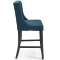 thumbnail image 3 of Modway Baron Fabric Upholstered Dining Counter-Height Bar Stool in Azure, 3 of 4