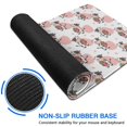 thumbnail image 6 of Long Mouse Pads for Desk,White Cow Strawberry Pattern Desk Mats on Top Of Desks, Desk Mouse Pad Extra Large with 3mm Non-Slip Base and Stitched Edge for Gaming,Office,Work,Home 47.3"x23.6", 6 of 6