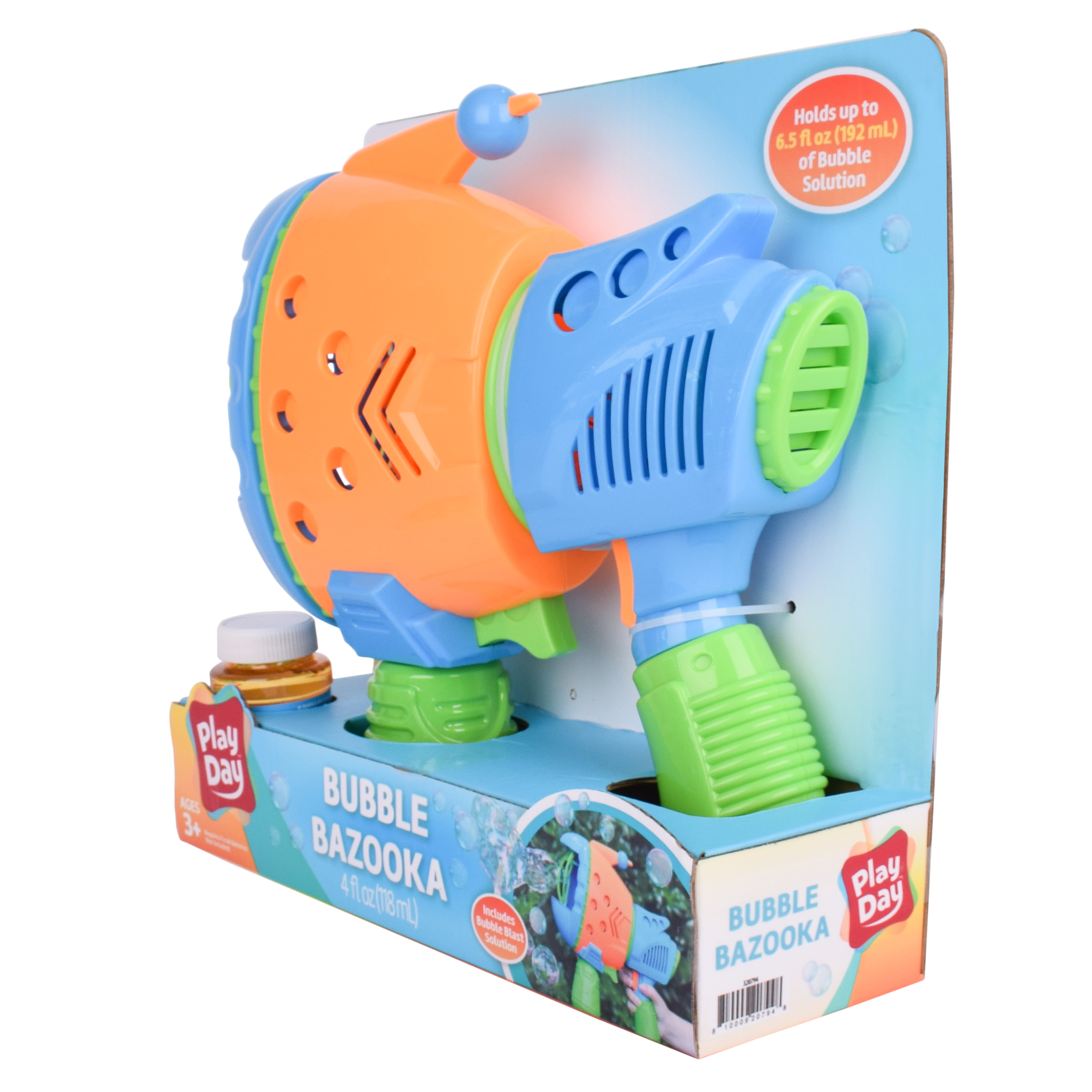 The Bazooka Gubble LED Bubble Gun  Includes 100mL Kid & Pet Safe Bubb •  Showcase US