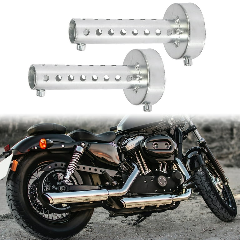 Unique Bargains 150mmx60.5mm Universal Motorcycle Exhaust
