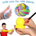 thumbnail image 2 of DEELLEEO 4 Color Slime Putty  Super Soft and Non-sticky  for Sensory and Tactile Stimulation  Event Prizes  Slime Parties  Educational Game, 2 of 7