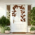 thumbnail image 4 of Magnolia Leaf Garland 6.5ft UV Resistant Waterproof, Artificial Garland for Indoor Outdoor Fall Decor, Mantle Table Porch Seasonal Home Decorations, 4 of 5