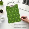 thumbnail image 4 of FMSHPON Green Apple Pattern Clipboard Hardboard Wood Nursing Clip Board and Pull for Standard A4 Letter 13x9 inches, 4 of 7