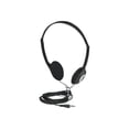 thumbnail image 4 of Manhattan On-Ear Wired Stereo Headphone - Long 6ft Cable, Single 3.5mm Plug, Lightweight, Adjustable Headband–for Walkman, CD Player, Computer -177481, 4 of 5