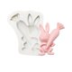 thumbnail image 1 of Utensilios de cocina de silicona con forma de conejito de Pascua para hornear galletas y decoraciones de fondant., 1 of 4