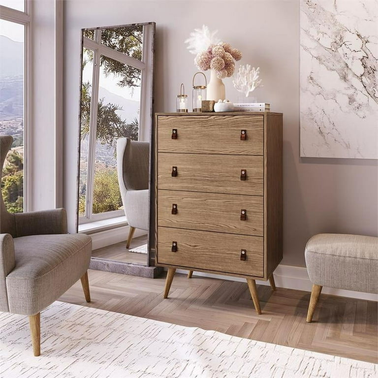 faux leather dresser Aok Garden 5 Drawer Dresser Faux Leather Chest Steel Frame Wood Top Large  Capacity Organizer White in the Dressers department at Lowes.com