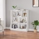 thumbnail image 5 of Estantería para Juguetes de 3 Niveles en Blanco, Librero de 7 Compartimentos para Sala, Dormitorio o Cuarto de Juegos, 5 of 7