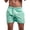 Mint Green, variant on WIZUTIZ Swim Trunks Mens Fashion 3 Inch Mesh Liner Men's Swimwear Bathing Suit Short Swimming Trunks for Men Beach Shorts