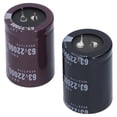 thumbnail image 3 of Electrolytic Capacitor 22000μF Aluminum Energy Storage Components 105℃ 35x50mm 63V, 3 of 5