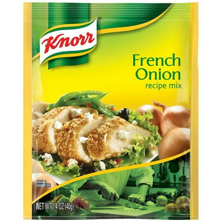(6 Pack) Knorr Recipe Mix French Onion Recipe Mix, 1.4