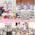 thumbnail image 2 of 142 Pcs Fournitures de Fête Licorne Ultime pour Anniversaire de Fille, 2 of 5