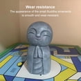 thumbnail image 4 of Bewildely Estatuas de Buda, escultura pequeña y sencilla, coleccionables de resina para , miniestante de escritorio decorativo de monje para el Jardín y Patio, 4 of 6