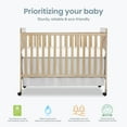 thumbnail image 2 of Dream On Me Carson Classic 3-in-1 Convertible Crib in Beechwood Natural, Greenguard Gold Certified, 2 of 9