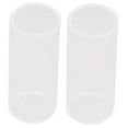 thumbnail image 3 of WHAMVOX Guitar Accessories Glass Slide for Guitar 2Set Cylindrical Shape Clear Bright Sound 1.1in, 3 of 8