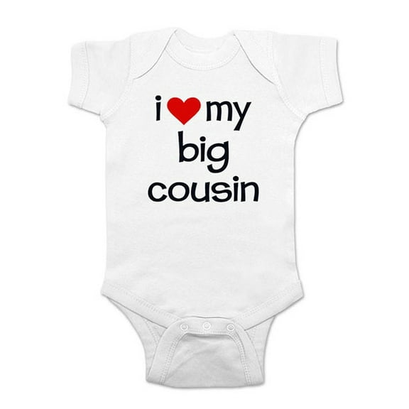 I Love my Big Cousin - wallsparks cute & funny Brand - baby one piece bodysuit - Great baby shower gift!