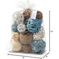 thumbnail image 6 of Decorative Vase Filler Bag with Orbs, Balls (Aqua Blue), 6 of 6