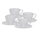 thumbnail image 3 of Juego de 4 tazas de té en miniatura para casa de muñecas, vajilla pequeña, muebles para casa de muñecas a escala 1/6 Claro, 3 of 9