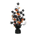 thumbnail image 2 of Adorno de mesa con forma de calabaza artificial y hojas de arce de 18 pulgadas para Halloween, accesorios de fiesta para patio, entrada, porche y, 2 of 8
