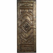Bombay 12" x 33" Golden Door Metal Wall Panel