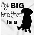 thumbnail image 2 of My Big Brother is a Dog Pet Lover Romper Boys or Girls Infant Baby Brisco Brands 18M, 2 of 6
