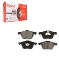 thumbnail image 1 of SIM Front Semi-Metallic Disc Brake Pads SIM-979 for Car 2003-2014 Volvo XC90 with 316mm Diameter Rotor, 1 of 8