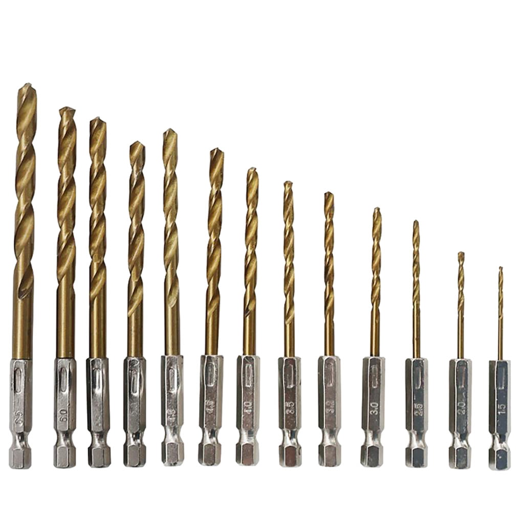 4 X 1/4" P & N Twist Drills 6.35mm General Drilling 