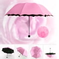 thumbnail image 1 of Travel Parasol Folding Rain Windproof Umbrella Folding Anti-UV Sun/Rain Umbrella, 1 of 2