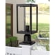 thumbnail image 4 of Farol de poste para exteriores Beionxii 51 cm, aluminio negro, 110 V, 4 of 8