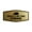 Brushed Gold, variant on Signs ByLITA Fancy Pantry and Dry Food Storage Decoration Sign (Ivory/Dark Brown) - Small