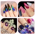 thumbnail image 6 of LED Nail Lamps 3W Flexible Gooseneck Lamp Quicky Dry Nail Manicure Dryer Gel Polish Curing Light Plug Play Portable Flash Cure Light for Gel Nails Home DIY Professional Nail Art Tools Purple, 6 of 8