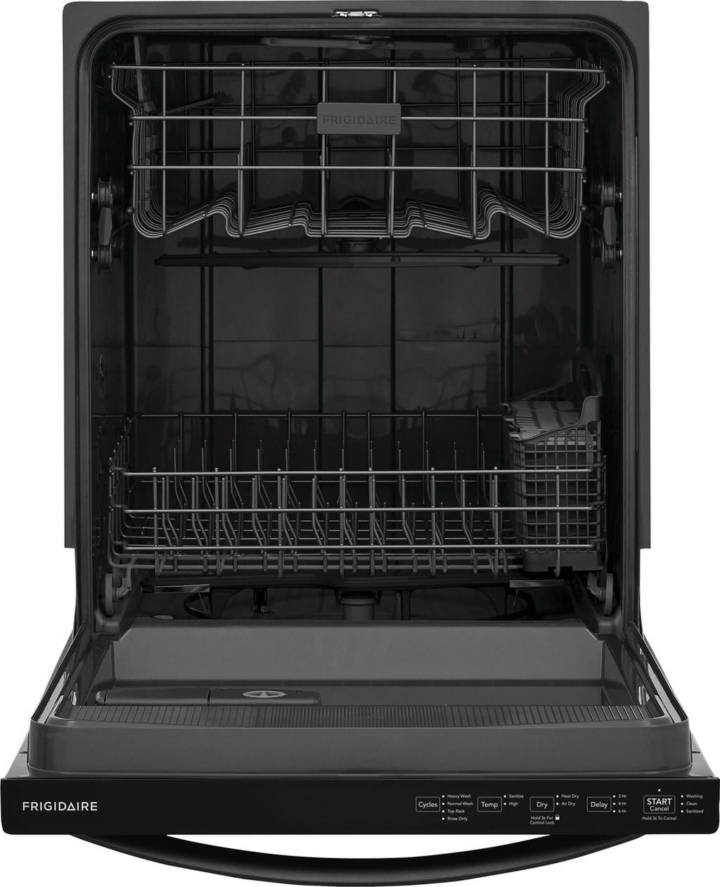 Frigidaire 24" Dishwasher, Energy Star Certified, Top Control, Black