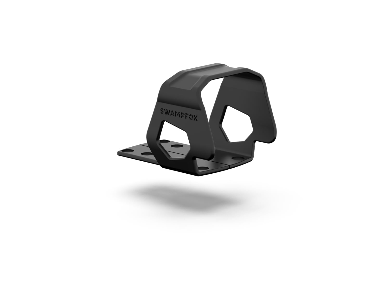 Swampfox Sentinel II Ironsides Shield Red Dot Sight Cover, Black