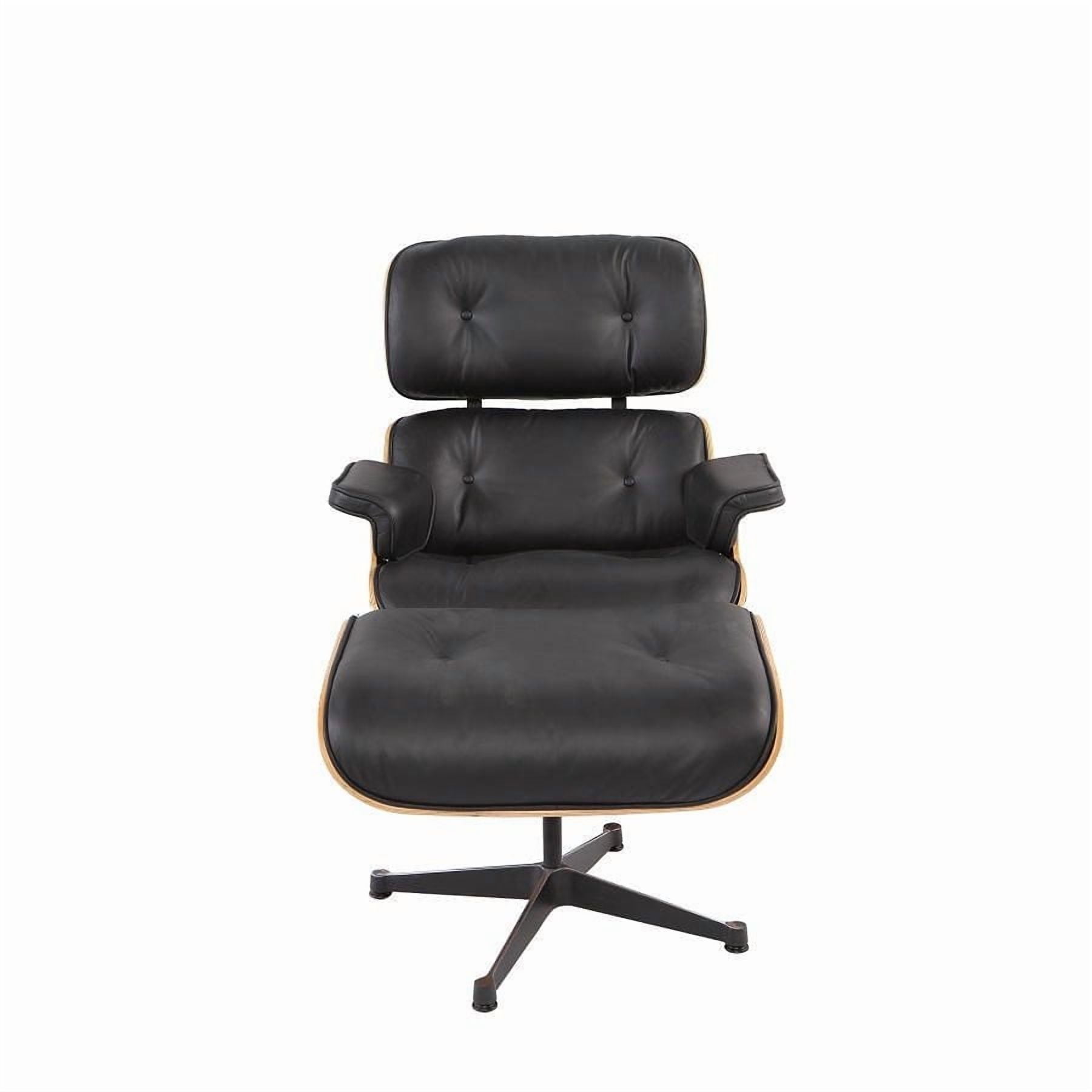 Plata Décor Import East Lounge Chair in black