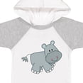 thumbnail image 4 of Inktastic Cute Smiling Baby Hippo Boys or Girls Baby Bodysuit, 4 of 5