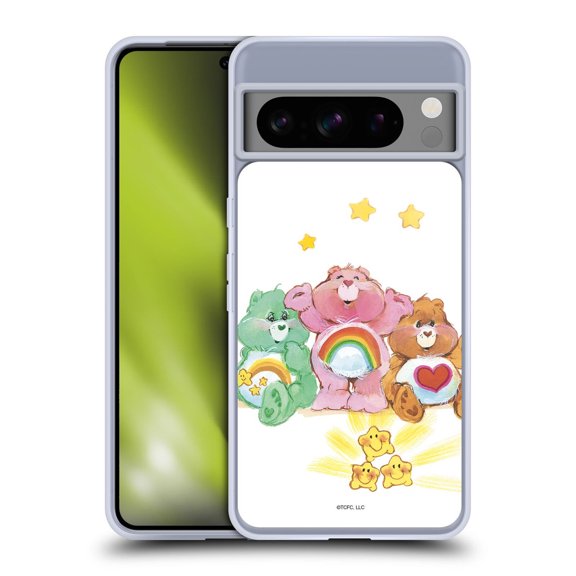 Head Case Designs Care Bears Classic Group Soft Gel Case for Google Pixel 8 Pro