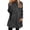 G, variant on Womens Winter Coat Loose Wool Jacket Long Sleeved With Pockets Full Zipper Women Blouses